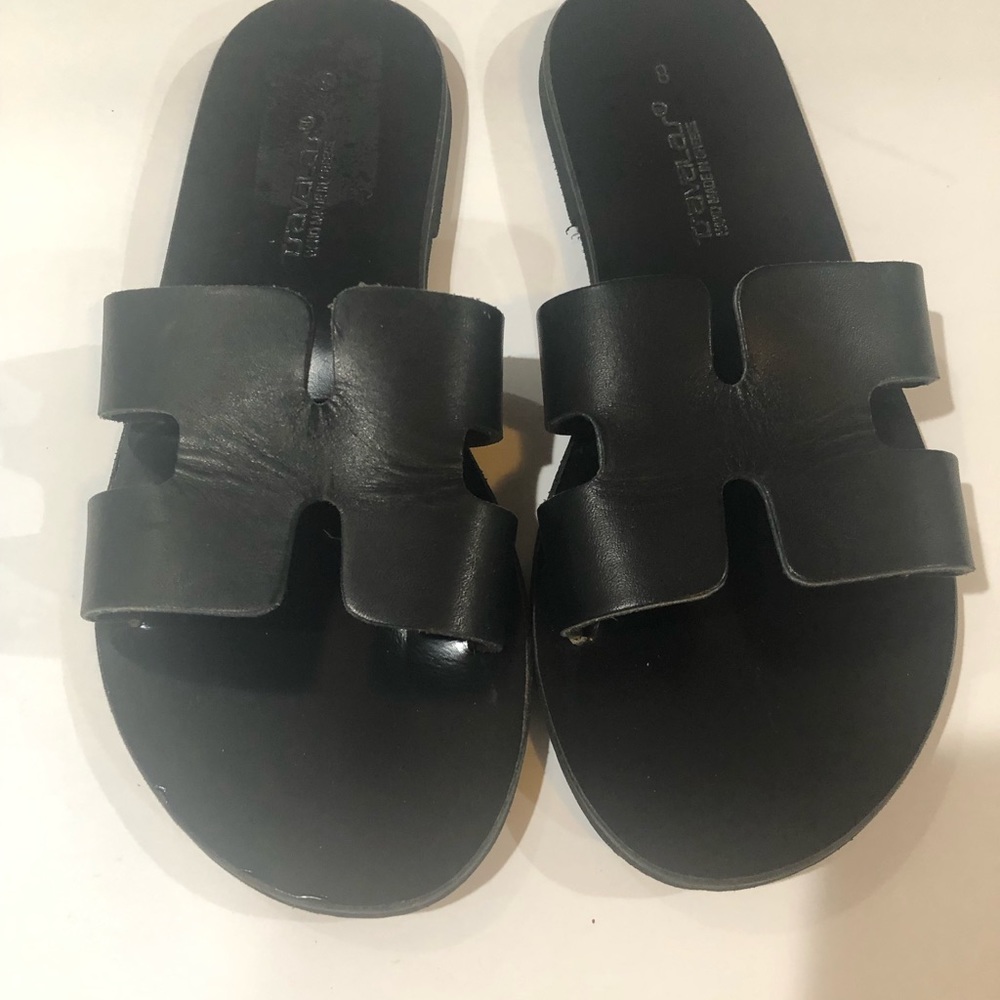 Tsavalas Leather Sandal